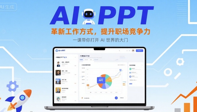 AI+PPT:革新工作方式,提升职场竞争力,一课带你打开 AI 世界的大门-富爸爸项目圈