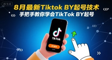 8月最新Tiktok搬运起号技术,手把手教你学会TikTok搬运起号-富爸爸项目圈