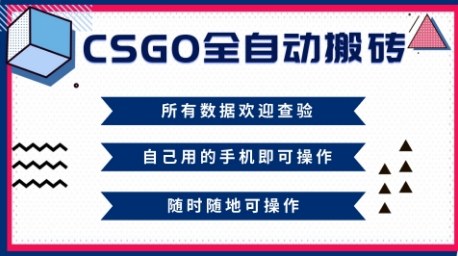CSGO全自动搬砖,年底钱回家好项目,当天可拿到结果,新手小白轻松月入1W+【揭秘】-富爸爸项目圈