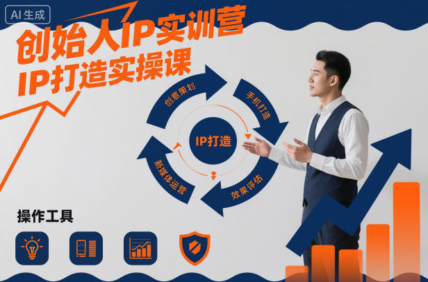 创始人IP实训营,IP打造实操课-富爸爸项目圈