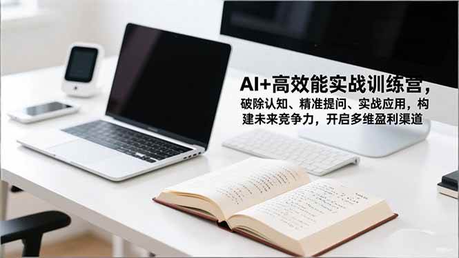 (16635期)AI+高效能实战训练营,破除认知、精准提问、实战应用,构建未来竞争力,开启多维盈利渠道-富爸爸项目圈