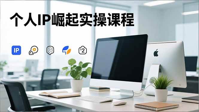 (16616期)个人IP崛起实操课程,IP思维塑造+赛道精准调研+账号高变现搭建+内容创作-富爸爸项目圈