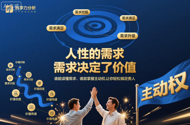 人性的需求,需求决定了价值,谁能读懂需求,谁就掌握主动权,让你轻松搞定贵人【文档】-富爸爸项目圈