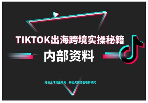 TikTok跨境电商0-1搭建运营,TK出海跨境实操秘籍(10月更新)-富爸爸项目圈