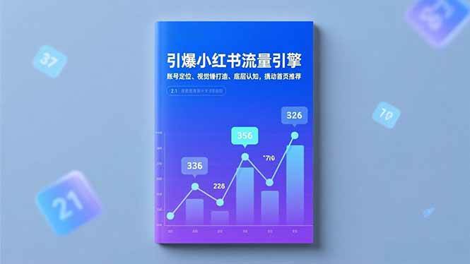 (16744期)引爆小红书流量引擎,账号定位、视觉锤打造、底层认知,撬动首页推荐-富爸爸项目圈