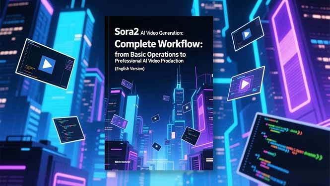 (16758期)Sora2 AI视频生成的系统教程(英文版):从基础操作到专业级AI视频制作的完整工作流-富爸爸项目圈
