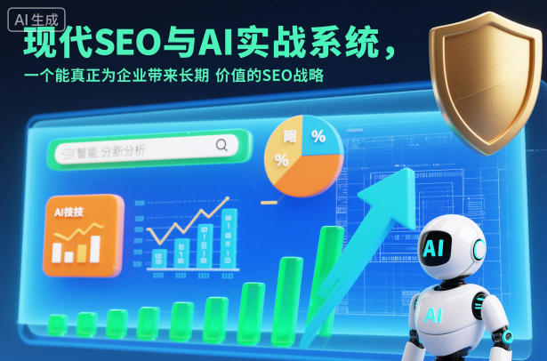 现代SEO与AI实战系统,一个能真正为企业带来长期价值的SEO战略(英语+中文字幕)-富爸爸项目圈