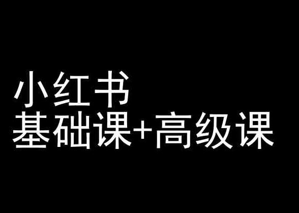 小红书基础课+高级课-小红书运营教程-富爸爸项目圈
