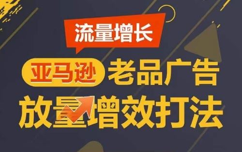 流量增长 亚马逊老品广告放量增效打法，短期内广告销量翻倍-富爸爸项目圈
