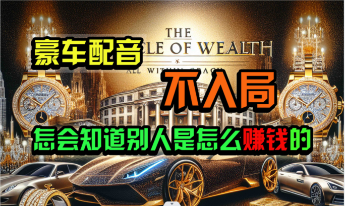 炫富神器，简单无脑粘贴复制，闷声发财，当天见收益，无上限封顶-富爸爸项目圈