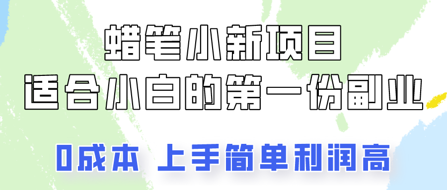 蜡笔小新项目拆解，0投入，0成本，小白一个月也能多赚3000+-富爸爸项目圈