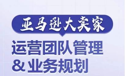亚马逊大卖家-运营团队管理&业务规划，为你揭秘如何打造超强实力的运营团队-富爸爸项目圈