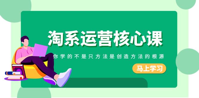 （8392期）淘系-运营核心课，你学的不是只方法是创造方法的根源（190节课）-富爸爸项目圈