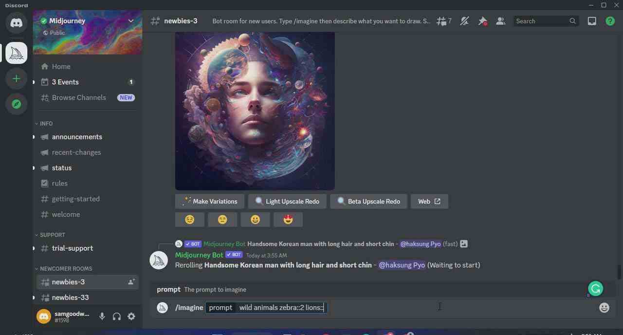 图片[3]-（9643期）Midjourney AI人工智能艺术图片从入门到高级创作教程-34节课-中英字幕-富爸爸项目圈