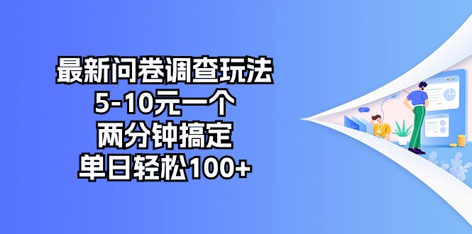 （10606期）最新问卷调查玩法，5-10元一个，两分钟搞定，单日轻松100+-富爸爸项目圈