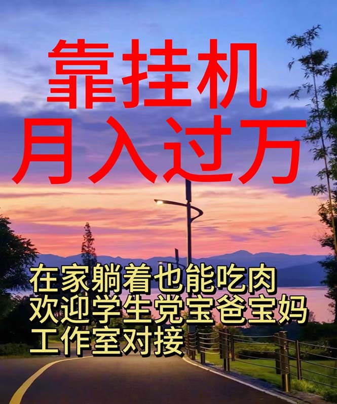 （10838期）靠挂机，日入1000+，躺着也能吃肉，适合宝爸宝妈学生党工作室，电脑手…-富爸爸项目圈