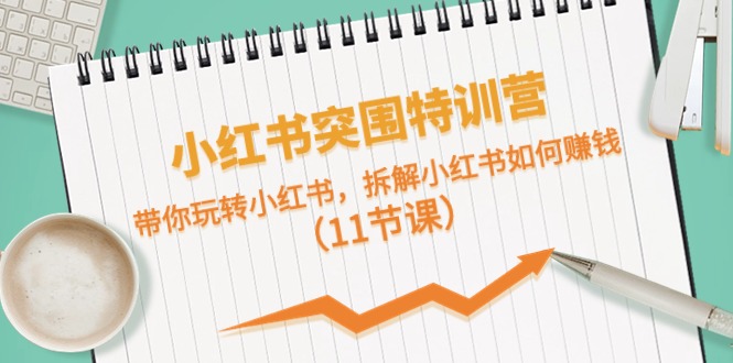 （10868期）小红书突围特训营，带你玩转小红书，拆解小红书如何赚钱（11节课）-富爸爸项目圈