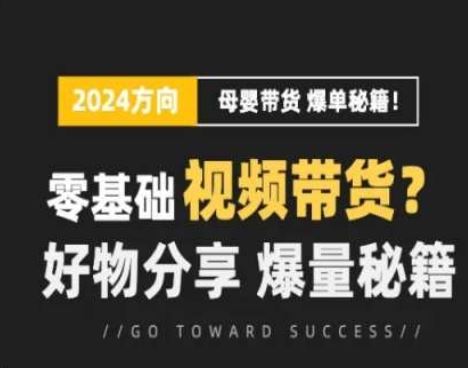 短视频母婴赛道实操流量训练营，零基础视频带货，好物分享，爆量秘籍-富爸爸项目圈