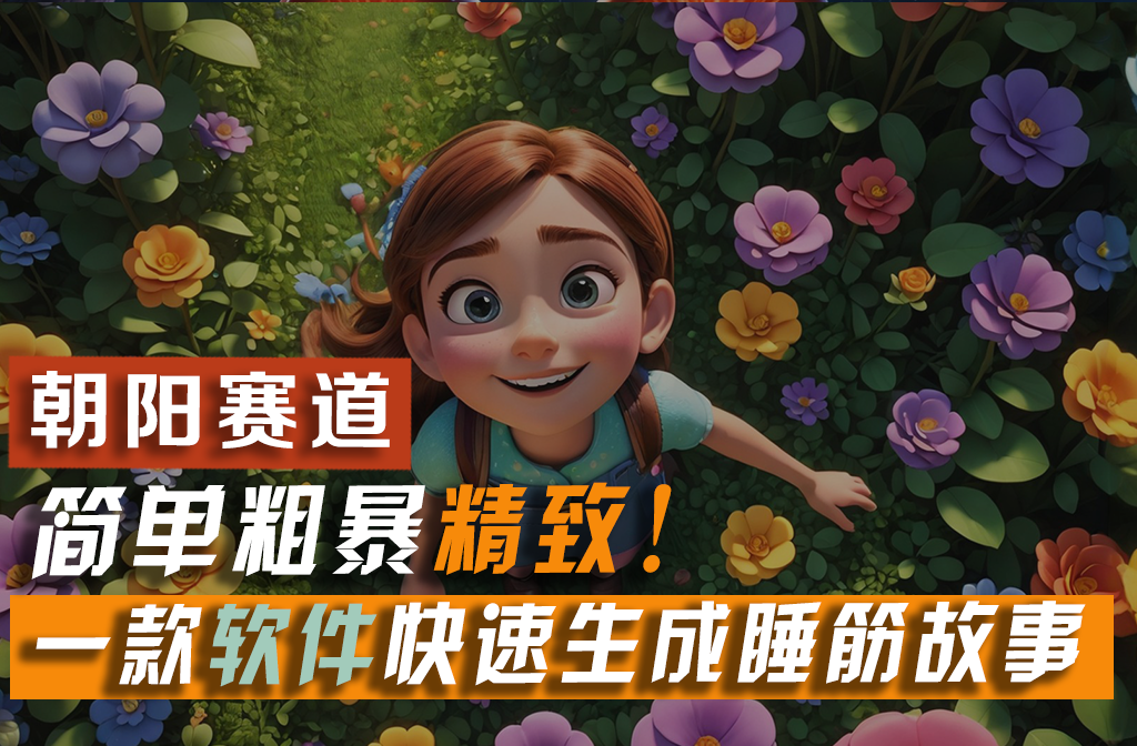 （11405期）利用一款软件5分钟一条爆款睡筋故事，简单粗暴精致！小白月入2w+-富爸爸项目圈