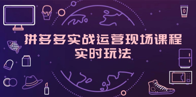 （11759期）拼多多实战运营现场课程，实时玩法，爆款打造，选品、规则解析-富爸爸项目圈