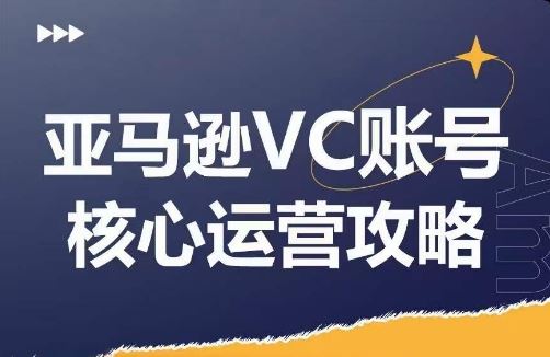 亚马逊VC账号核心玩法解析，实战经验拆解产品模块运营技巧，提升店铺GMV，有效提升运营利润-富爸爸项目圈
