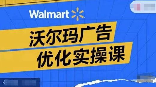 沃尔玛广告优化实操课，广告报告实操讲解，广告如何提高转化和ROAS等-富爸爸项目圈