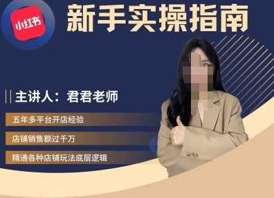 君君-小红书电商从入门到精通，新手实操指南-富爸爸项目圈