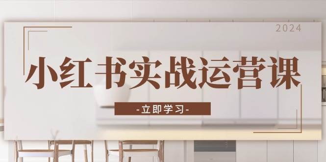 （13238期）小红书实战运营课：从开通店铺到直播话术，打造爆款笔记与高效直播-富爸爸项目圈