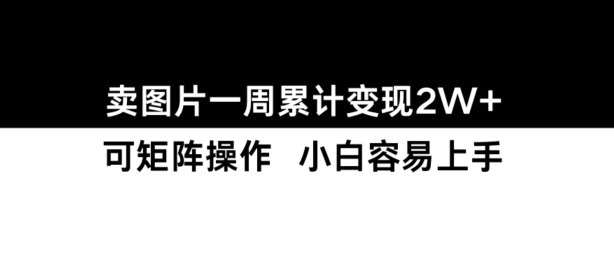 小红书【卖图片】一周累计变现2W+小白易上手-富爸爸项目圈