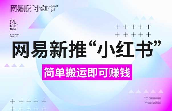网易官方新推“小红书”，搬运即有收益，新手小白千万别错过(附详细教程)【揭秘】-富爸爸项目圈