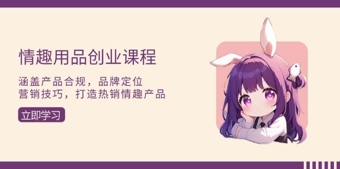 （13682期）情趣用品创业课程：涵盖产品合规，品牌定位，营销技巧，打造热销情趣产品-富爸爸项目圈