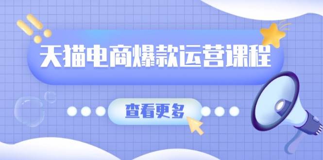 （13910期）天猫电商爆款运营课程，爆款卖点提炼与流量实操，多套模型全面学习-富爸爸项目圈
