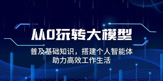 （14009期）从0玩转大模型，普及基础知识，搭建个人智能体，助力高效工作生活-富爸爸项目圈