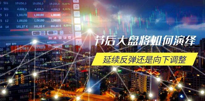 （14065期）节后大盘将如何演绎，延续反弹还是向下调整，关键时间点和空间位待解-富爸爸项目圈