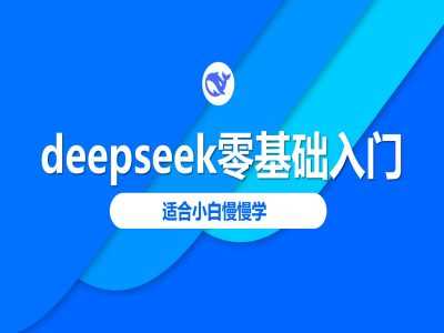 deepseek零基础入门-deepseek教程2025，适合小白慢慢学-富爸爸项目圈