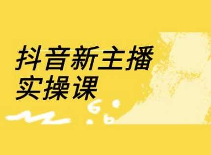抖音新主播实操课，直播间流量运营线上实操课(18节)-富爸爸项目圈