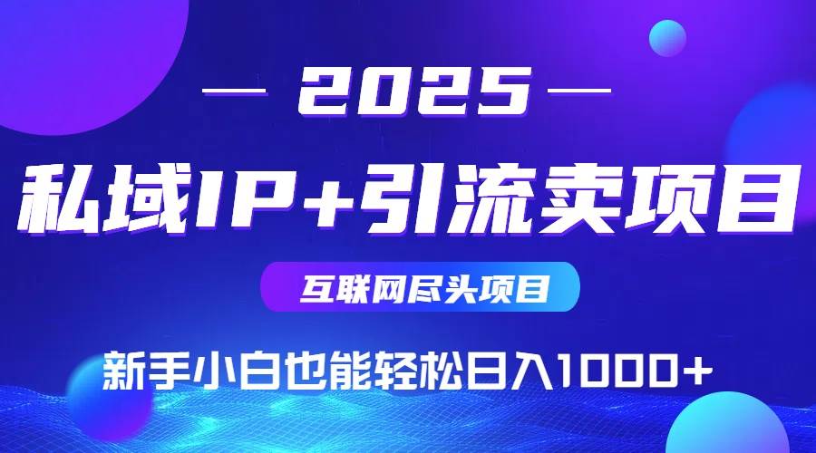 （14613期）私域IP+卖项目，普通人小白也能轻松实现日入1000+-富爸爸项目圈