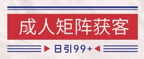 小红书某音橙人赛道引流获客，自热矩阵日引200+【揭秘】-富爸爸项目圈