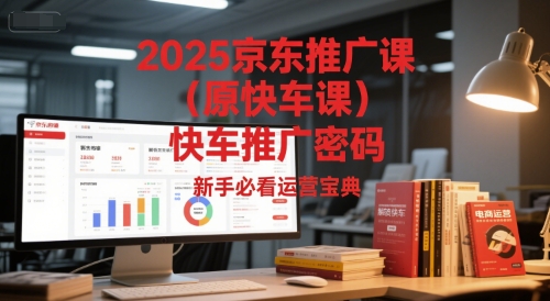 2025京东推广课（原快车课）解锁京东快车推广密码，新手必看运营宝典-富爸爸项目圈