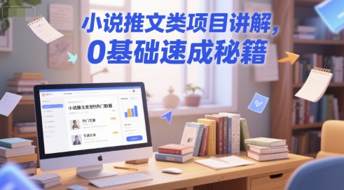 小说推文类项目讲解，0 基础速成秘籍-富爸爸项目圈