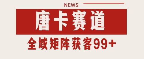 唐卡赛道私域引流获客 自热矩阵SOP日引流99+精准客资【揭秘】-富爸爸项目圈