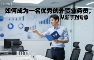 如何成为一名优秀的外贸业务员，从新手到专家-富爸爸项目圈