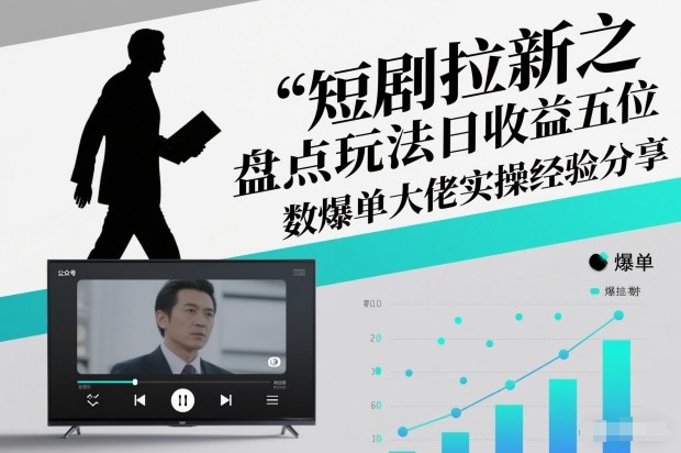 短剧拉新之盘点玩法日收益五位数爆单大佬实操经验分享-富爸爸项目圈