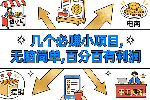 （16956期）9个必赚小项目，无脑简单，百分百有利润，副业首选，日入200+-富爸爸项目圈